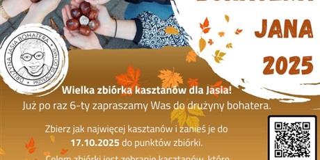 Zbieraj kasztana dla bohatera Jana